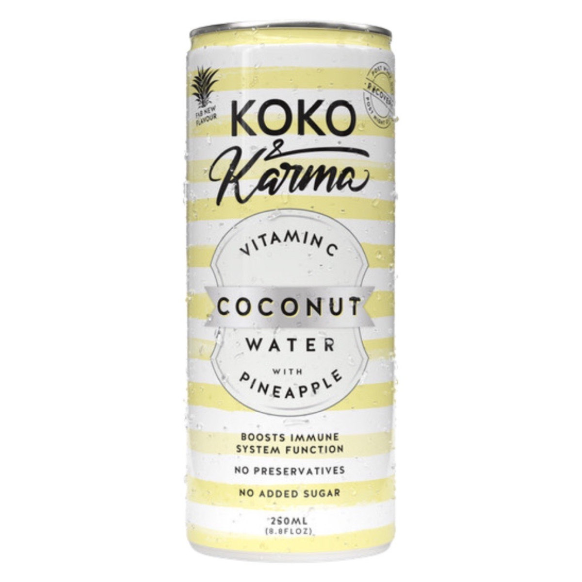 Coconut water with added Vitamin C & Pineapple